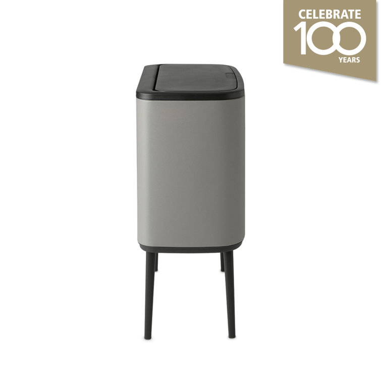 Brabantia Bo 34L Steel Touch Top Rubbish & Recycling